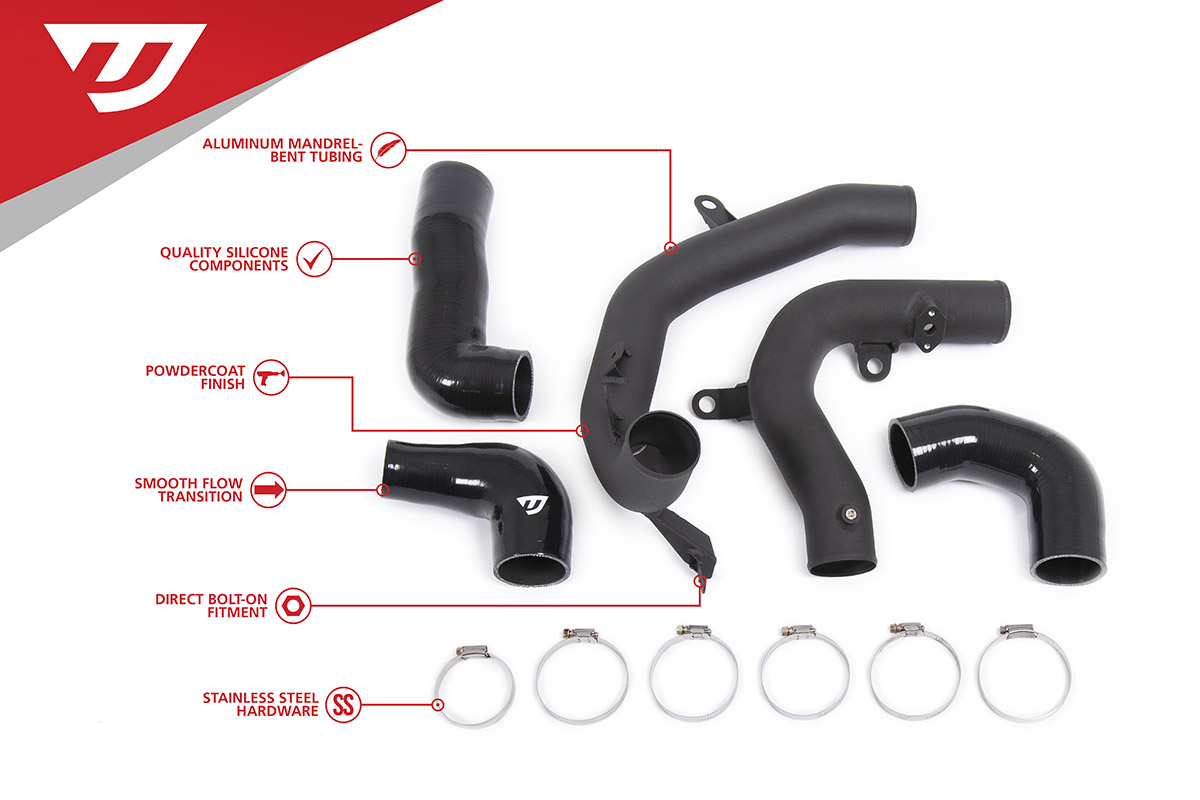 Unitronic MQB Charge Pipes