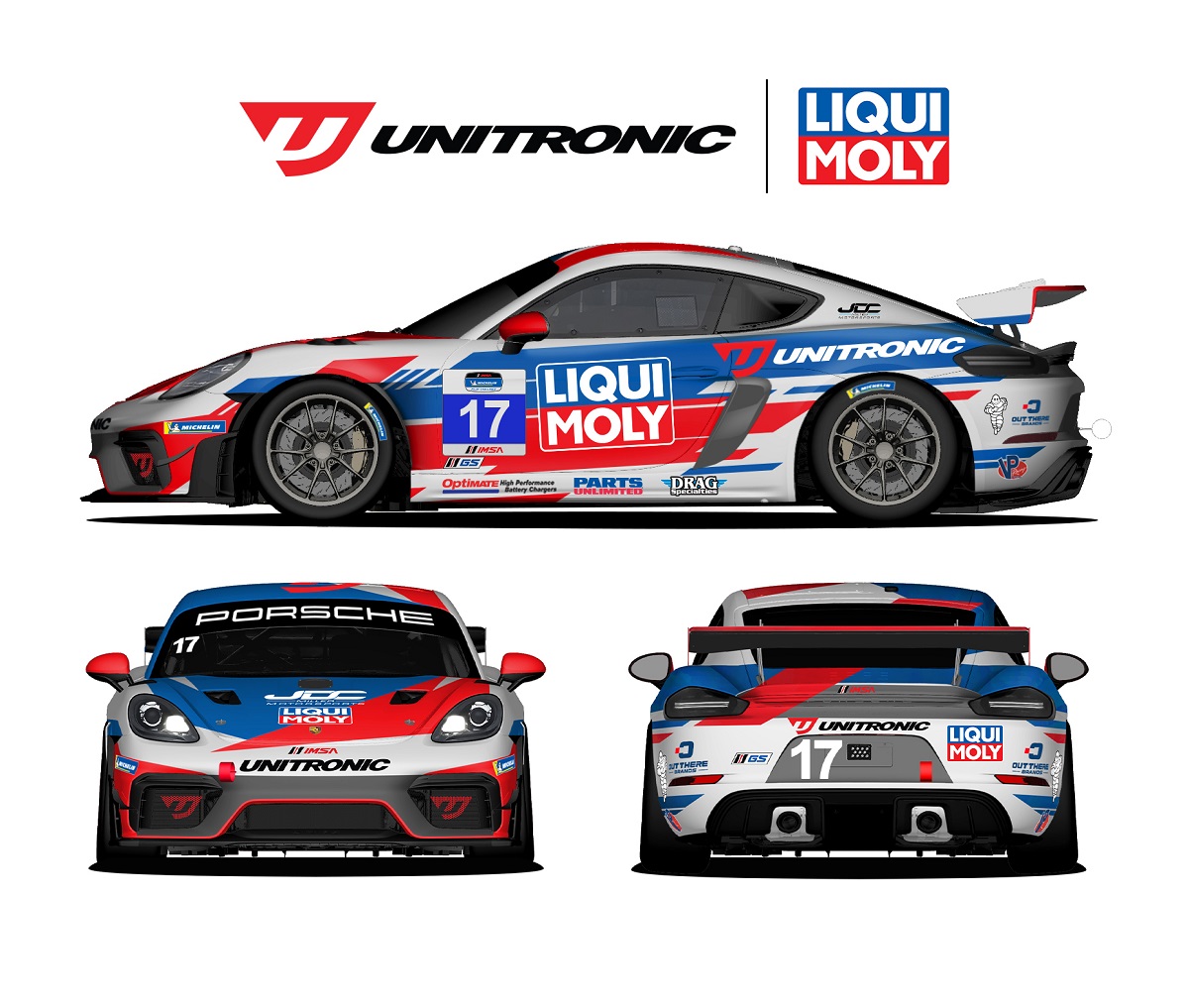 Unitronic Porsche Road America Track Action